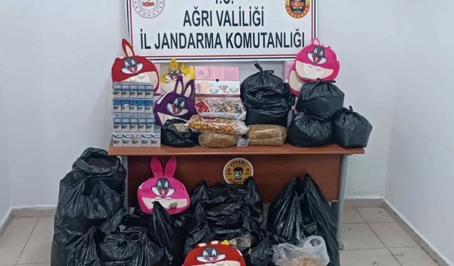 Ağrı'da kaçakçılık operasyonlarında 4 şüpheli gözaltına alındı
