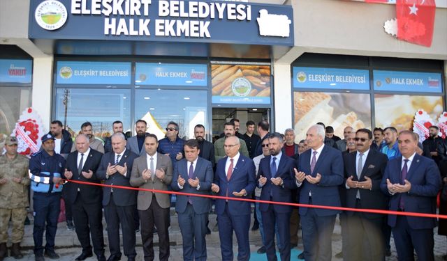 Eleşkirt Belediyesinden halk ekmek fabrikası hizmeti
