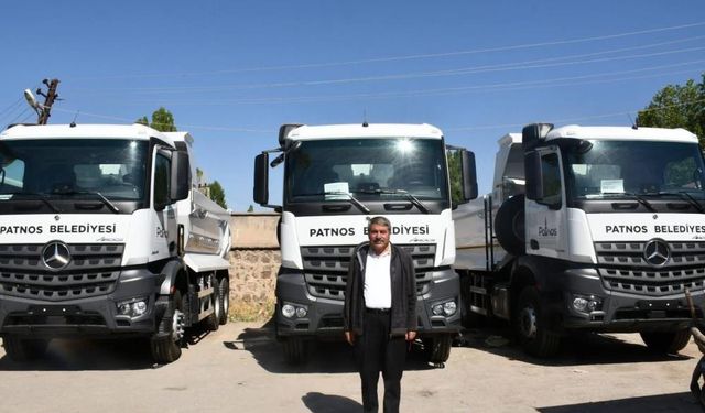 Patnos Belediyesi'nden Hizmet Atağı: Araç Filosuna Güç Takviyesi