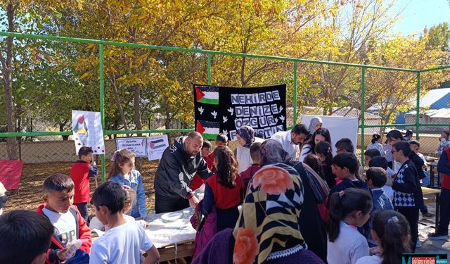 Ağrı’da Gazze için anlamlı kermes: “Umudun Sönmediği Topraklar”