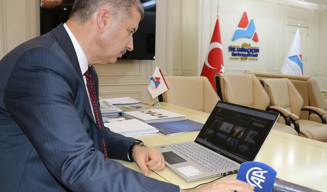 Ağrı İbrahim Çeçen Üniversitesi Rektörü Prof. Dr. Gülçin, AA'nın 'Yılın Kareleri' oylamasına katıldı