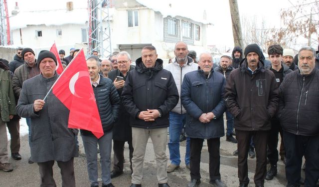 ABD ve İsrail'in İran'a saldırıları Ağrı'da protesto edildi