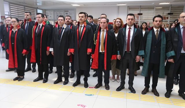 Erzurum, Ağrı ve Kars'ta yeni adli yıl dolayısıyla tören düzenlendi