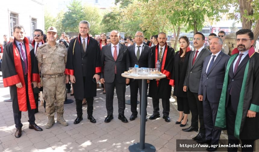 Ağrı'da adli yıl açılış töreni yapıldı