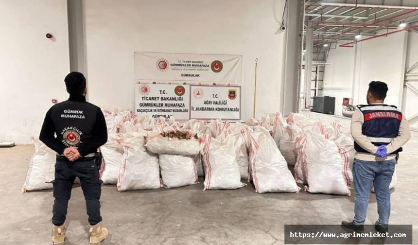Ağrı’da 4 ton 503 kilogram metanfetamin ele geçirildi