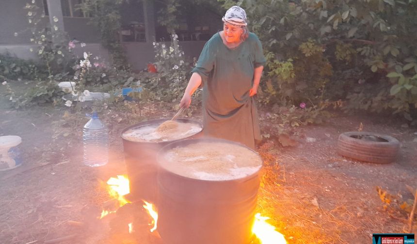 Ağrı’da Bulgur Kaynatma Sezonu Başladı