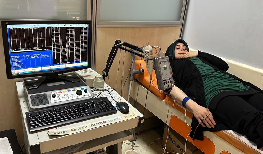 Van'da felçli hasta 'botoks' uygulamasıyla ağrılarından kurtuldu