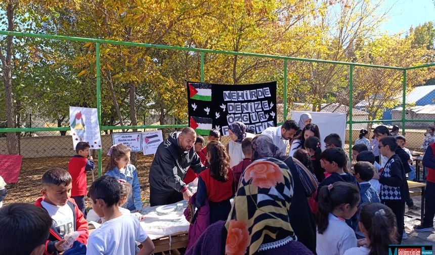 Ağrı’da Gazze için anlamlı kermes: “Umudun Sönmediği Topraklar”