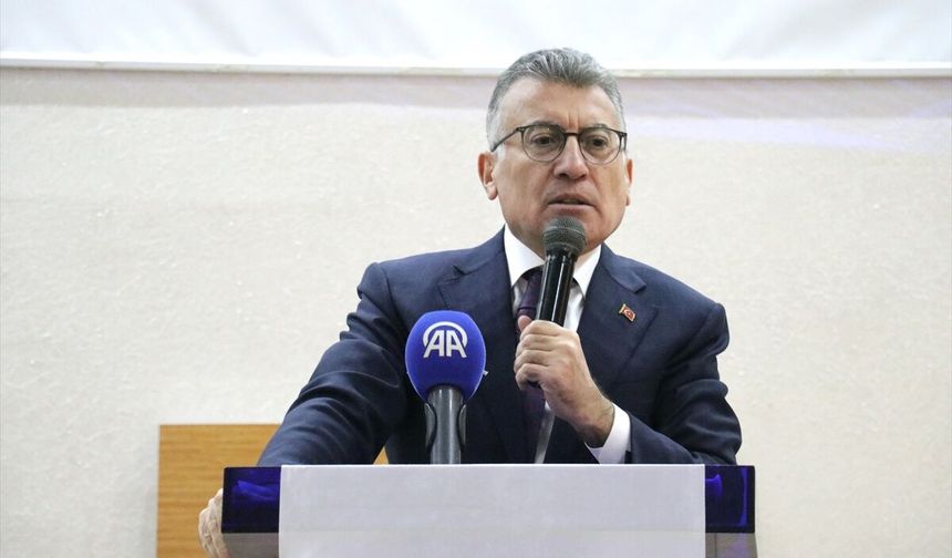 AK Parti Grup Başkanı Abdullah Güler, Ağrı'da iftar programında konuştu:
