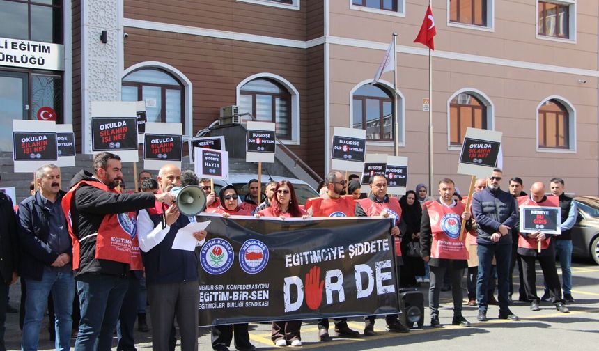 Eğitimde Şiddete Karşı Ağrı’dan Net Mesaj Artık Yeter