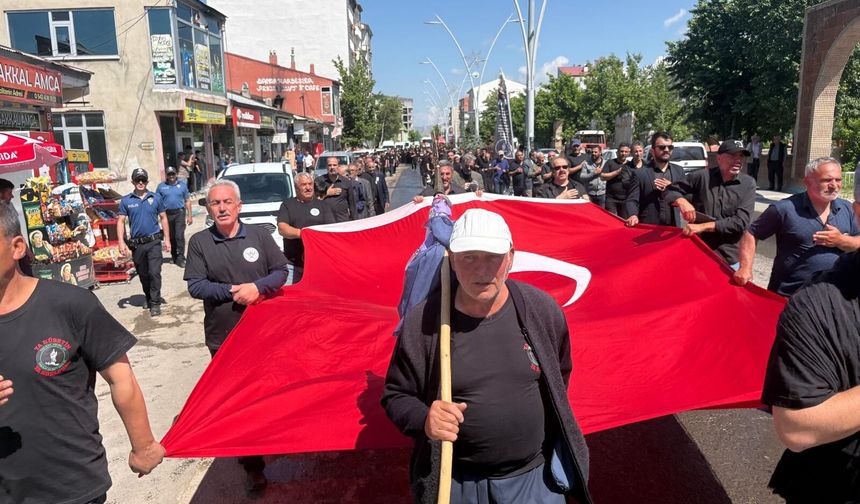 Ağrı'da Kerbela şehitleri anıldı