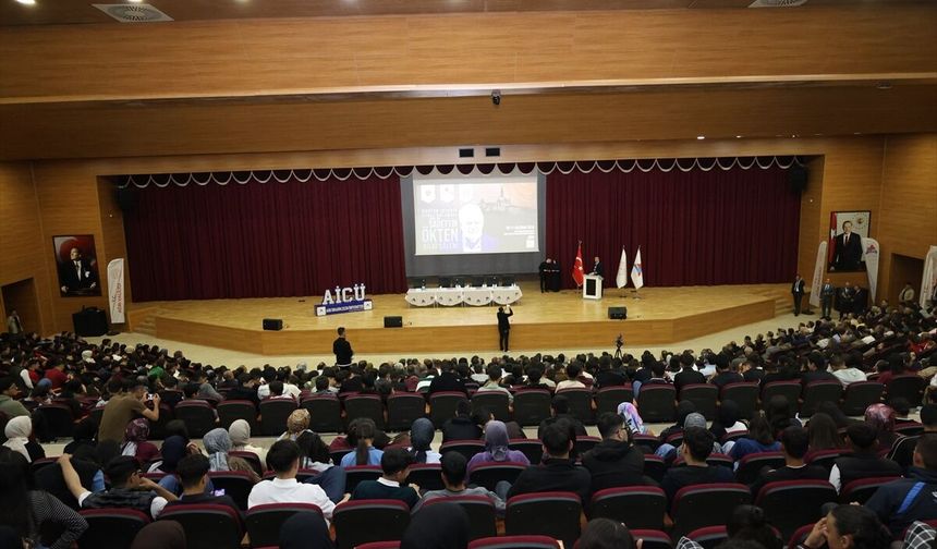 Ağrı'da Sadettin Ökten'in 'düşünce ve medeniyet' eksenli fikir dünyası konuşuldu