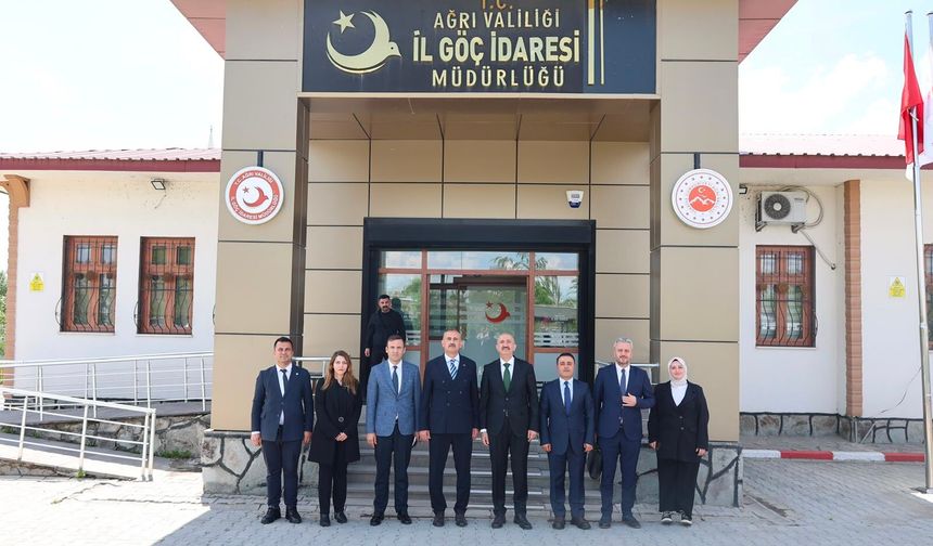 İçişleri Bakan Yardımcısı Cangir, Ağrı'da ziyaretlerde bulundu