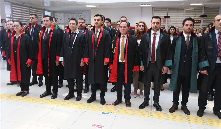 Erzurum, Ağrı ve Kars'ta yeni adli yıl dolayısıyla tören düzenlendi
